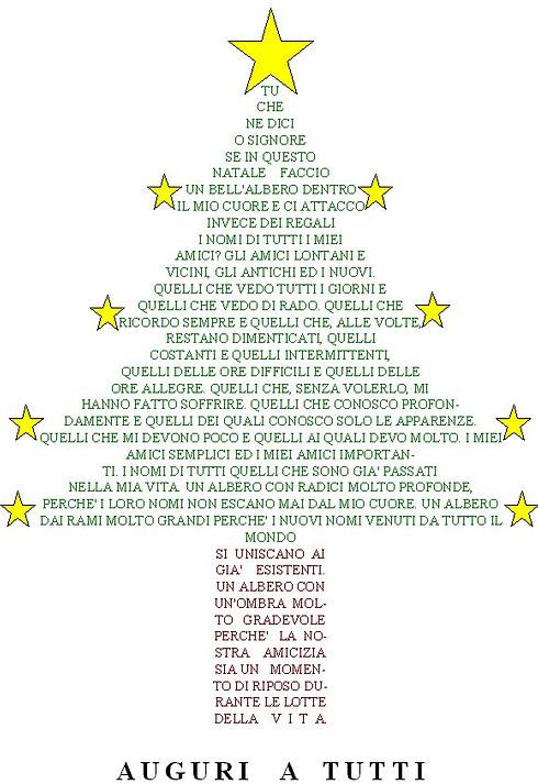 Poesia Albero Di Natale.L Atteso Racconti Di Natale Albero Di Parole